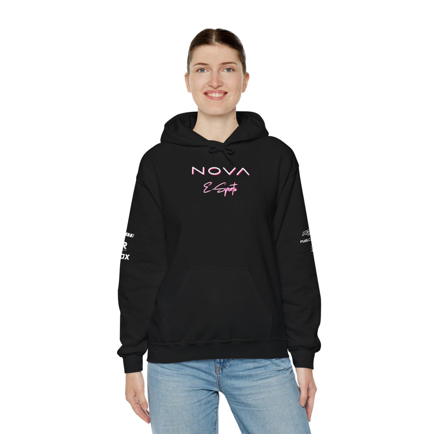 NOVA E-Sports Noah Osbaldeston 24 Driver Hoodie - Unisex Sweatshirt, Gaming Fan Apparel, Esports Gift, Team Hooded Jumper, Gamer Present